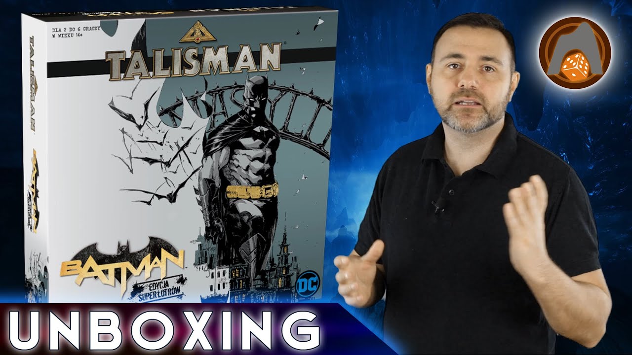 TALISMAN BATMAN:  Edycja Superłotrów | Unboxing PL | DC | Jaskinia-graczy.pl