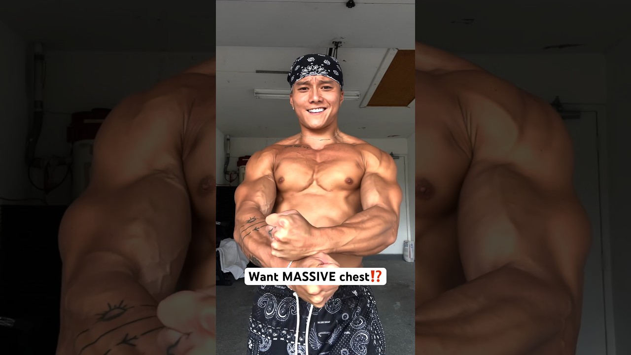 Do these to grow massive chest (at home workout)