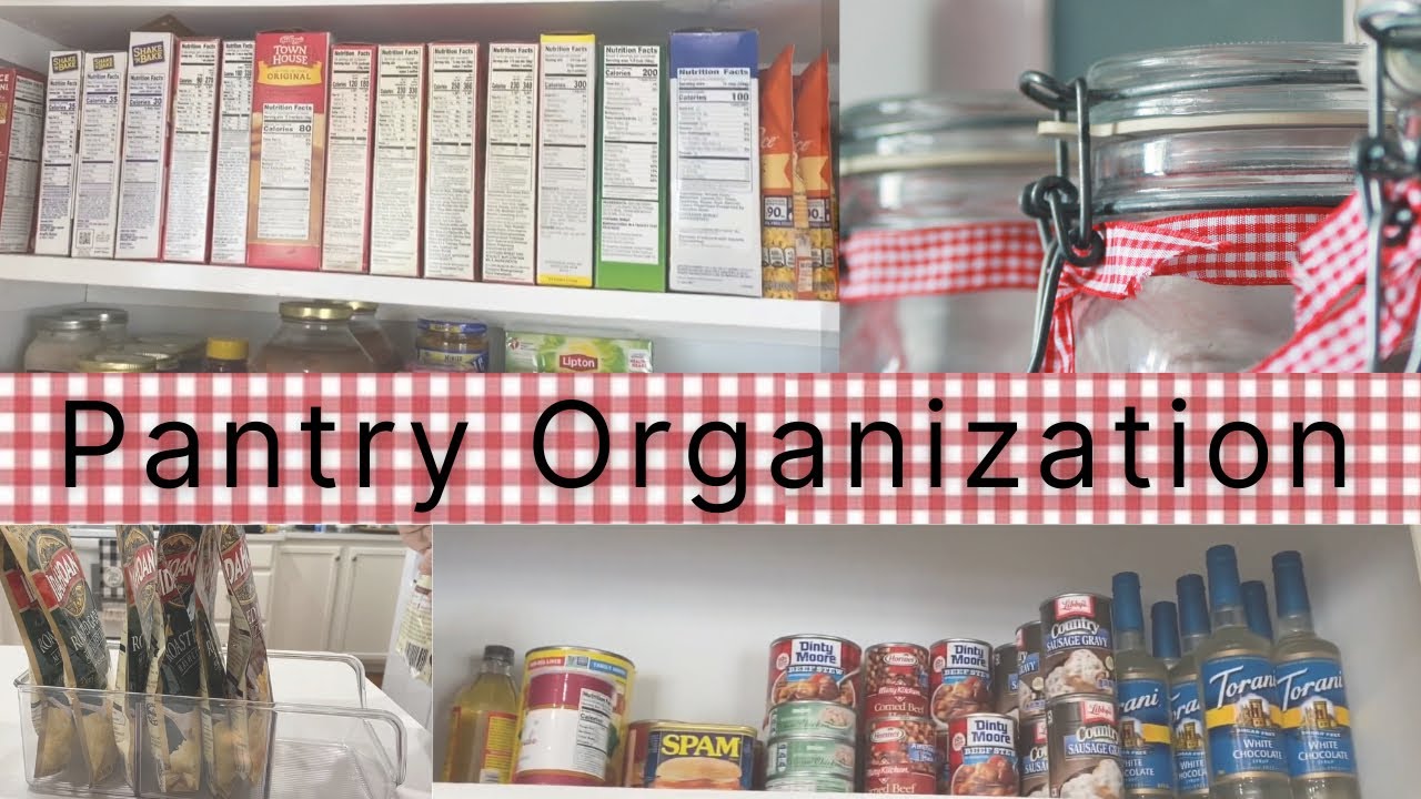 Pantry Organizing Declutter & Clean with me & Organize Collaboration