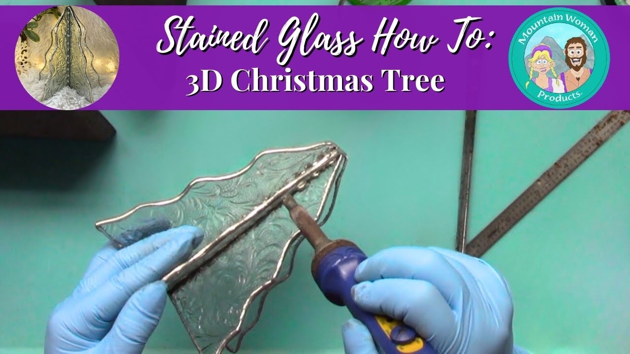 3D Stained Glass Christmas Tree | Assembly & Soldering Tutorial
