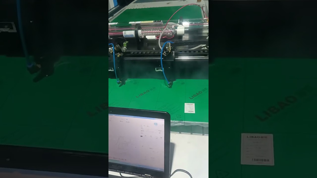 C02 double head cutting video