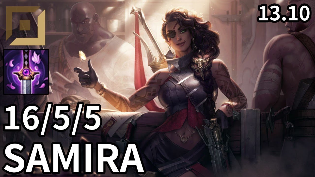 Samira ADC vs Karthus - EUW Master | Patch 13.10