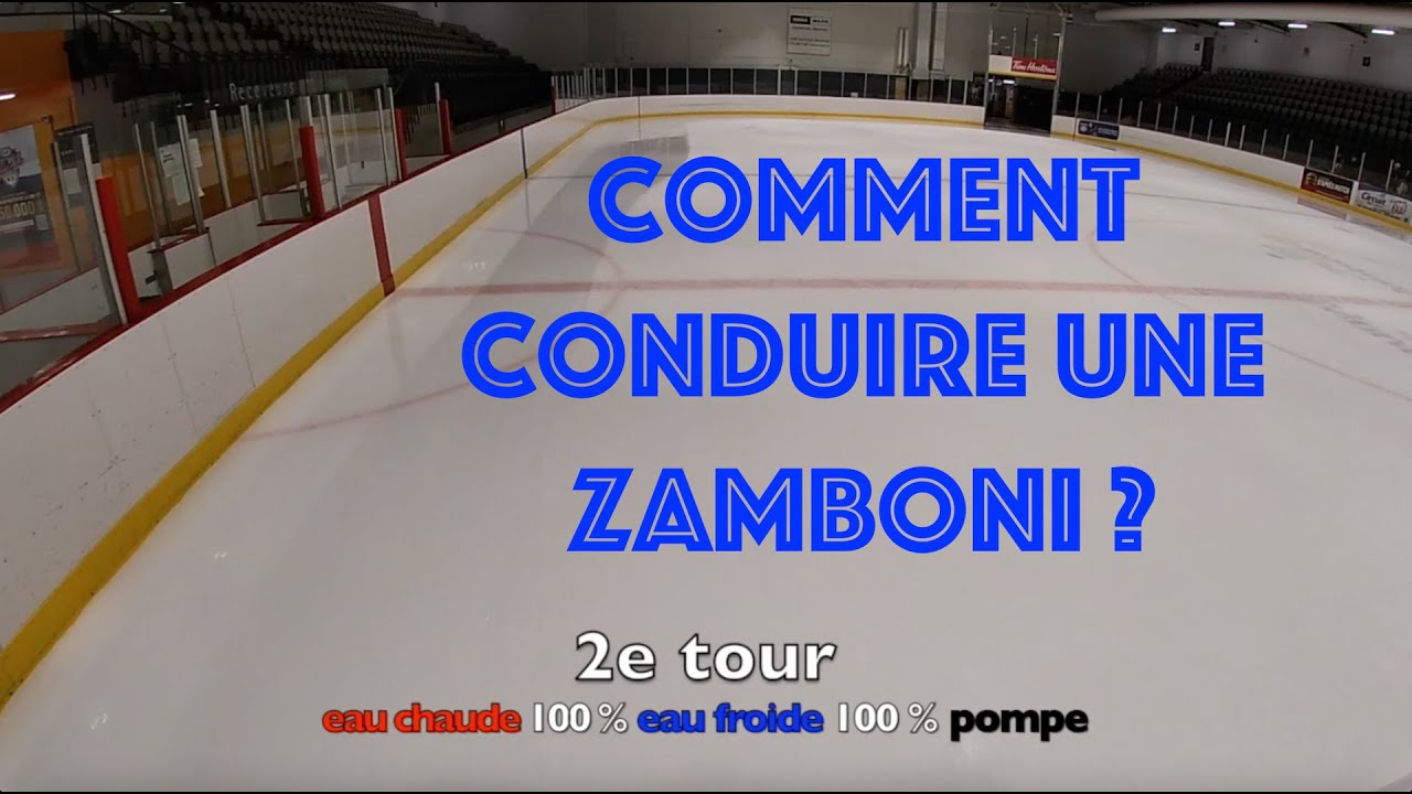 Conduire une zamboni - 1 : eau chaude, eau froide