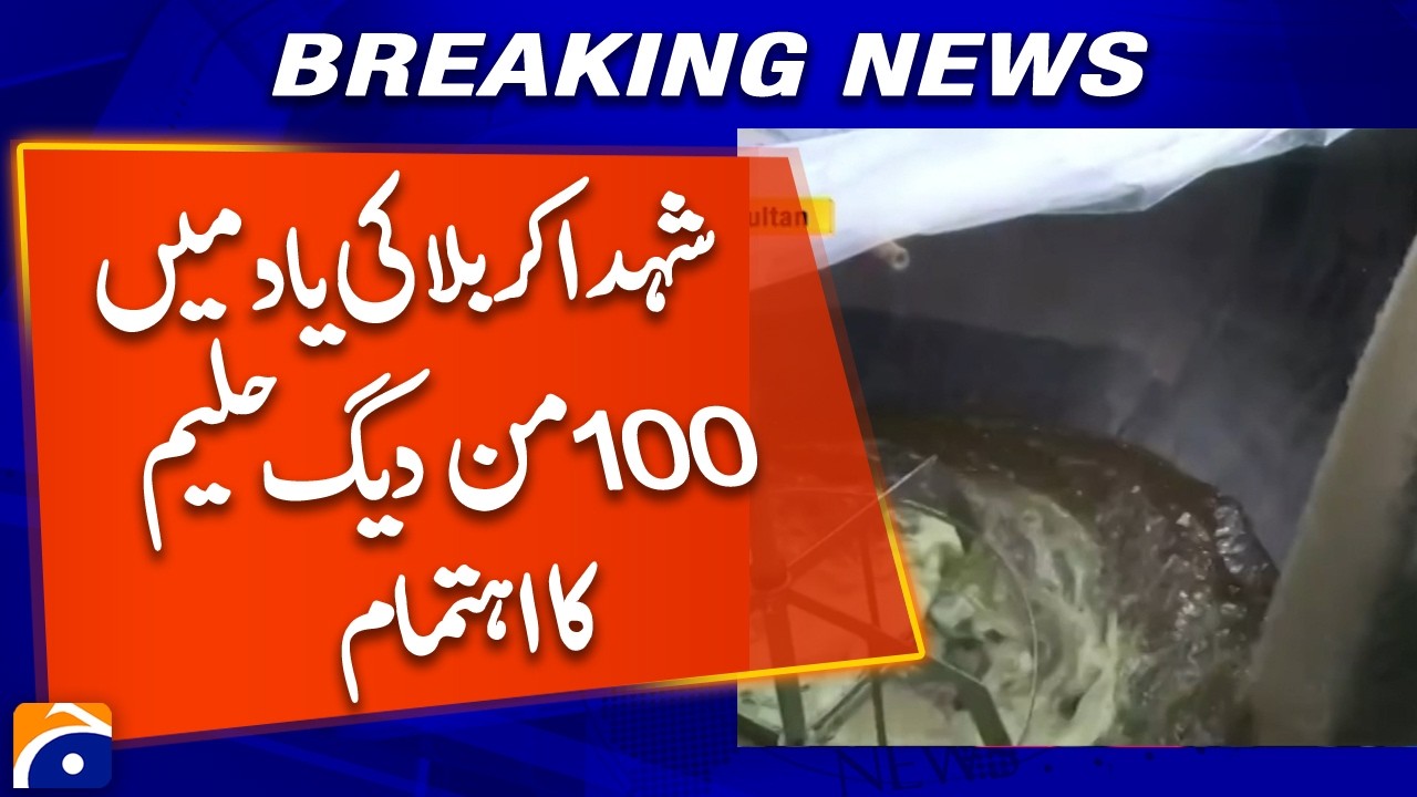 Special Haleem Distribution Organized in Memory of Karbala Martyrs - Breaking News