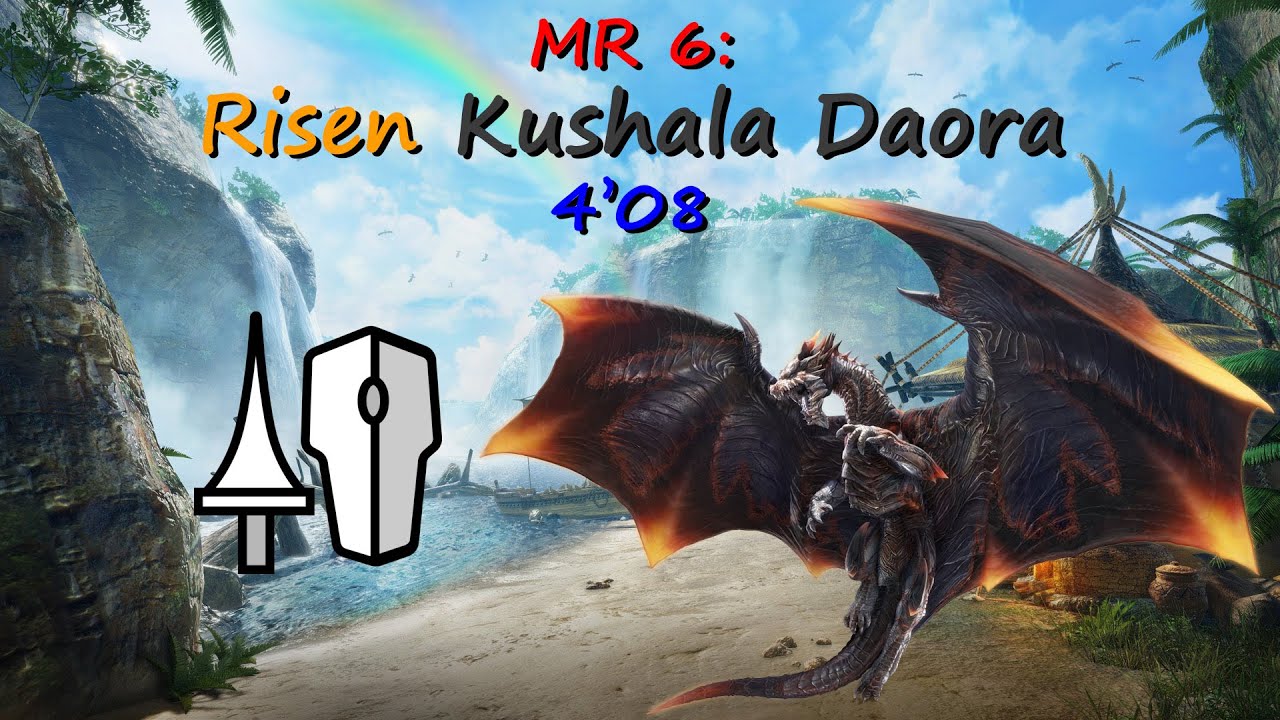 MHR Sunbreak: Risen Kushala Daora Lance 4'08