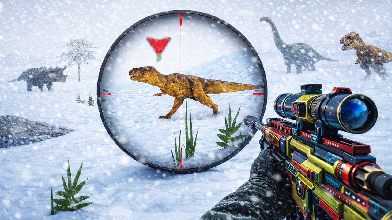 REX Dinosaur Hunting Gun Games Android Gameplay #1