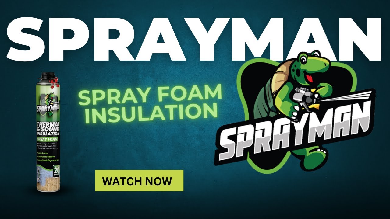 DIY Insulation Made Easy: Step-by-Step with Sprayman Spray Foam