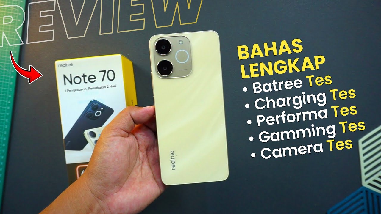 HARUS TAU SEBELUM BELI..!! Review Lengkap Realme Note 70