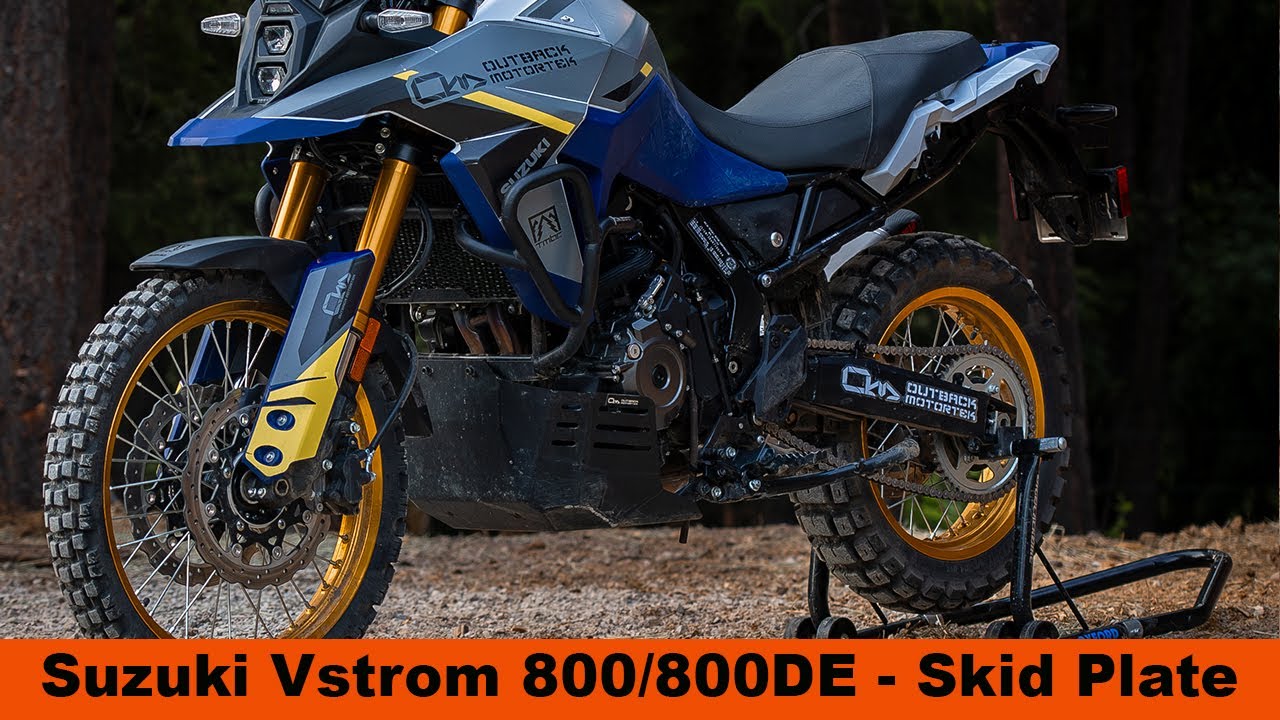 Suzuki Vstrom 800/800DE Skid Plate Installation Guide