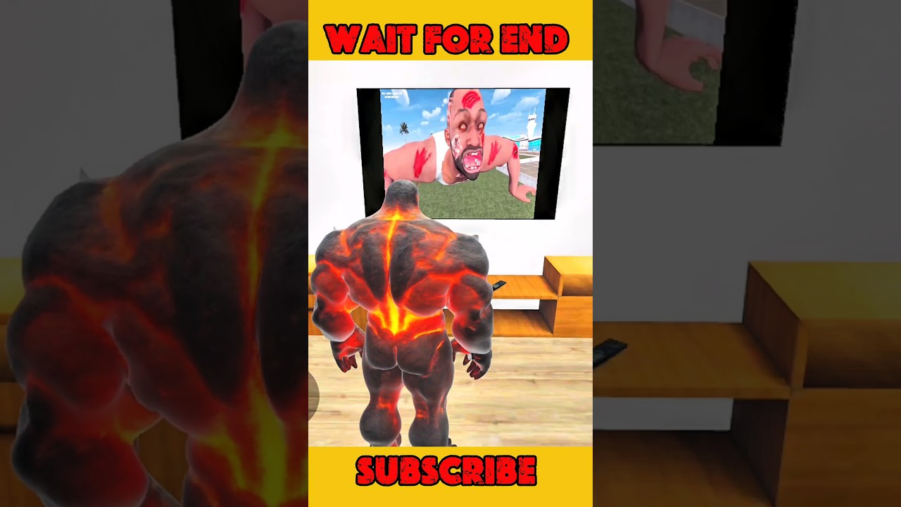 Zombies Attack 😠 Lava Titne House 🏡 Indian theft auto #shortsfeed #indiantheftauto #gta #gaming