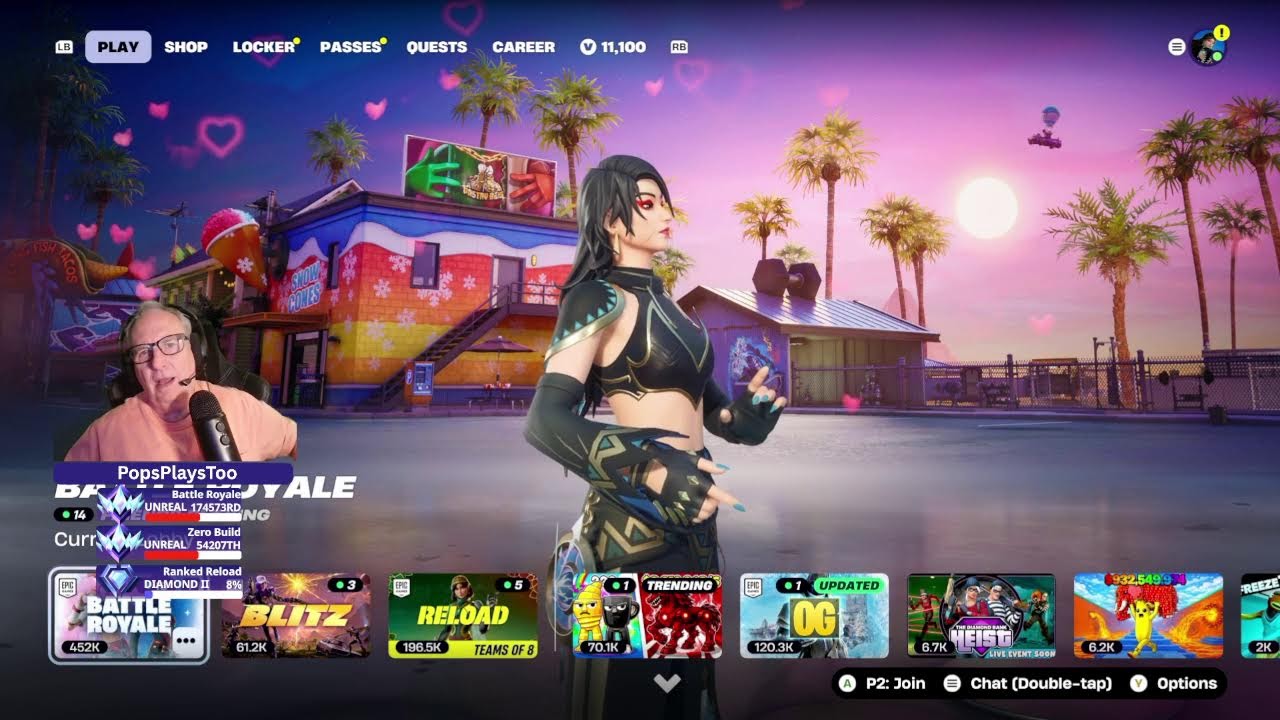 🎮66 yr old Unreal Pops grinding Ranked Reload 🎮
