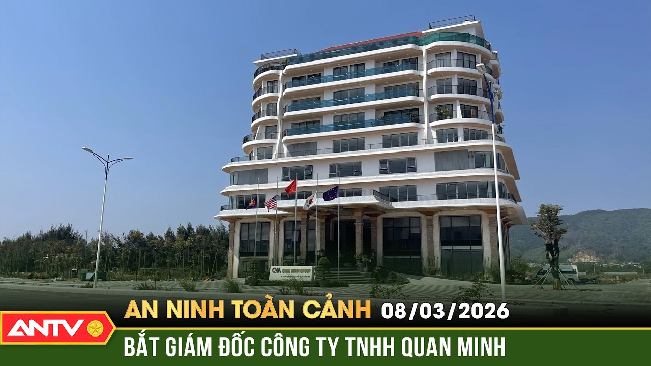 An ninh toàn cảnh ngày 8/3: Bắt ông “trùm hút cát”, thu giữ nhiều vũ khí quân dụng và ma túy | ANTV