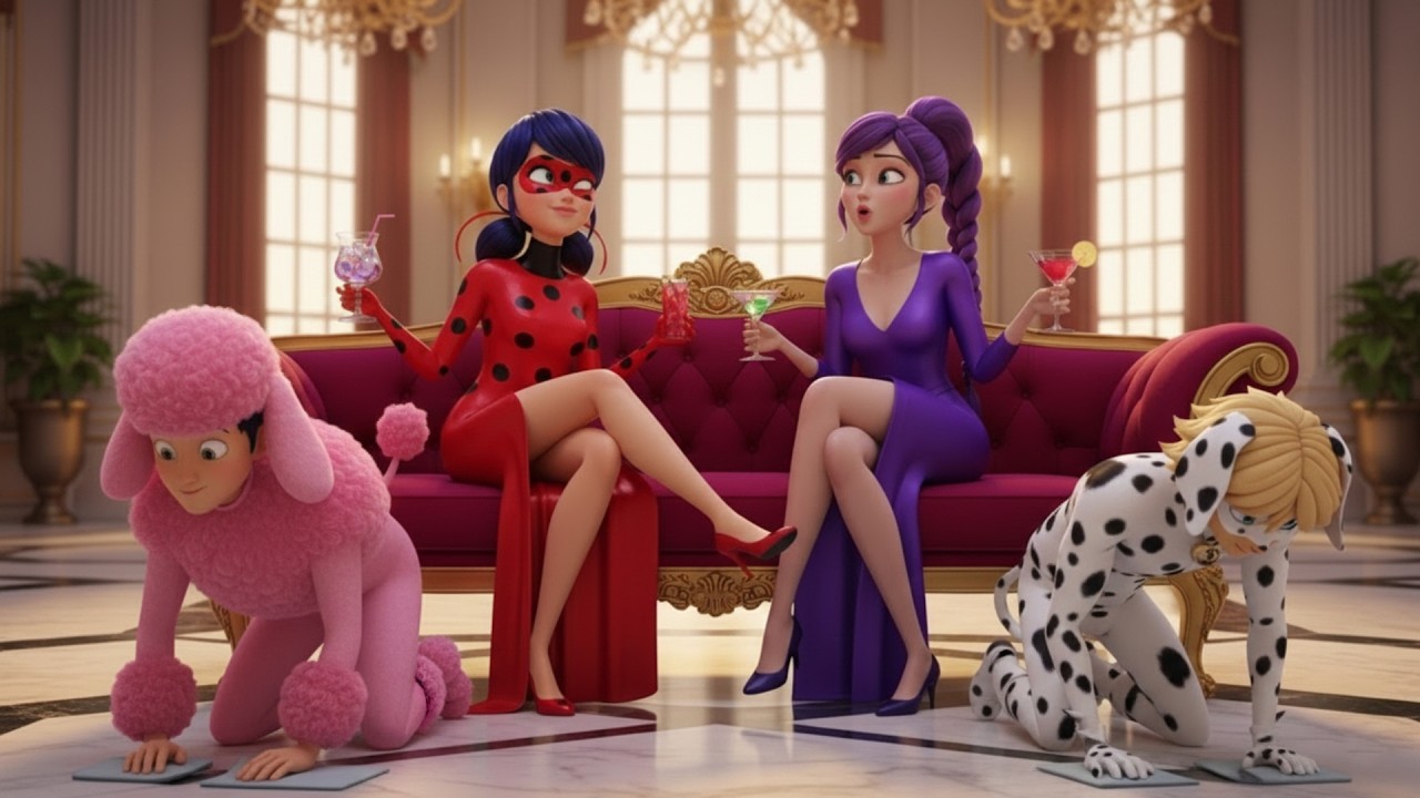 RUMI & JINU FALL IN LOVE! 💔 LADYBUG & CAT NOIR CHAOS! 😱 | K-Pop Demon Hunters