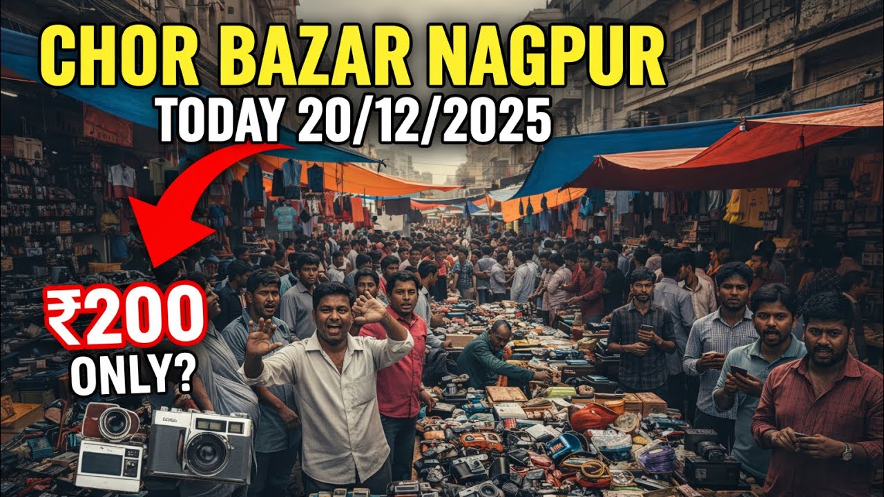 Chor Bazar Nagpur Today 20/12/2025 | चोर बाजार नागपुर आज का | Nagpur ka chor bajar