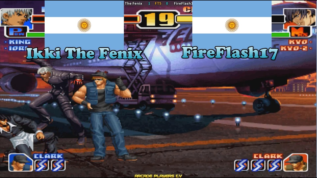 King of Fighters 99 ➤ Икки Феникс (Аргентина) против FireFlash17 (Аргентина) kof99
