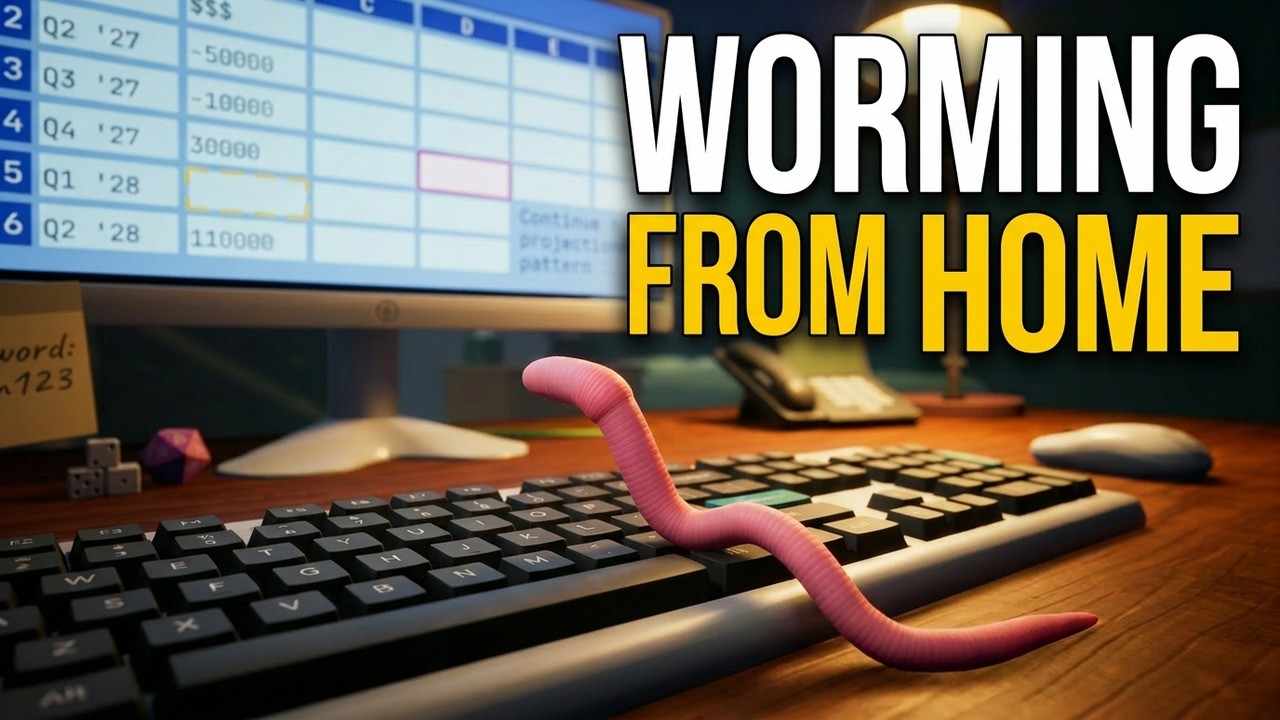 It's just a job! | Worming from Home