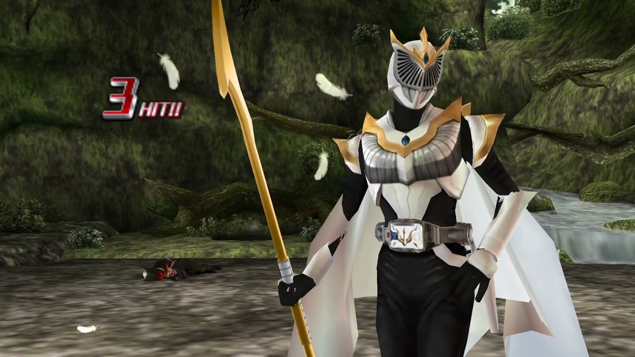 Kamen Rider Super Climax Heroes (PSP) Femme vs Amazon