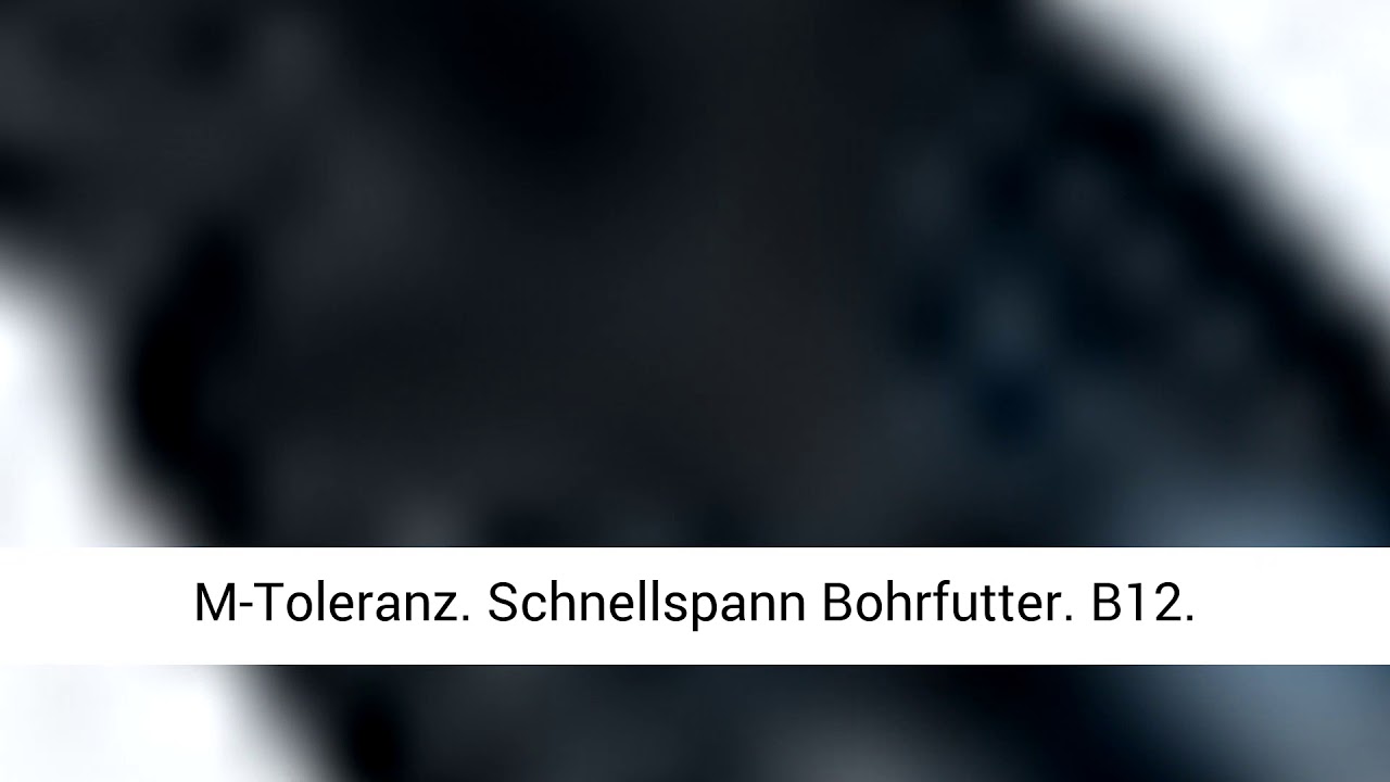 PROFI Schnellspann Bohrfutter B12 1-10mm, M-Toleranz