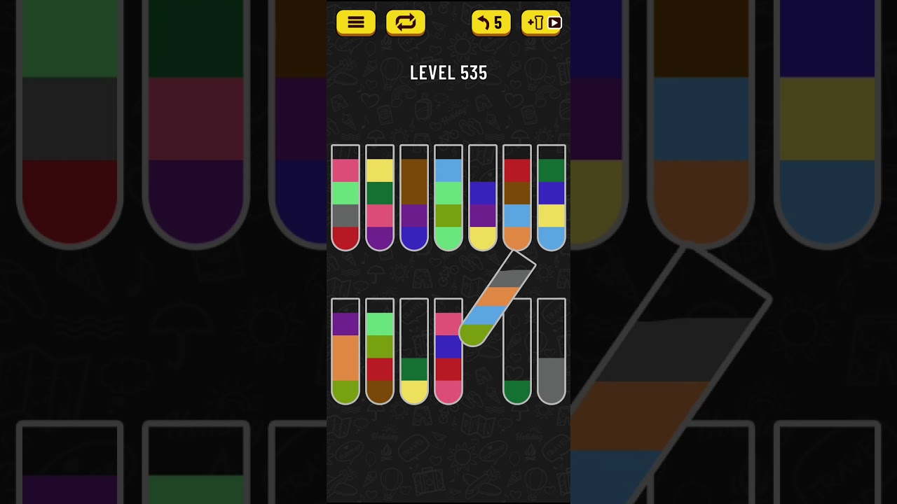 Water Sort Puzzle - level 535