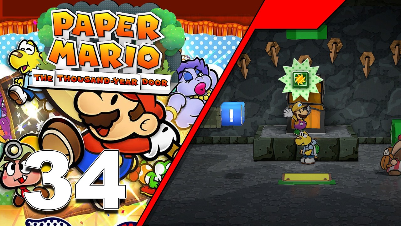 Paper Mario: The Thousand Year Door | 34 | Almost to the bottom