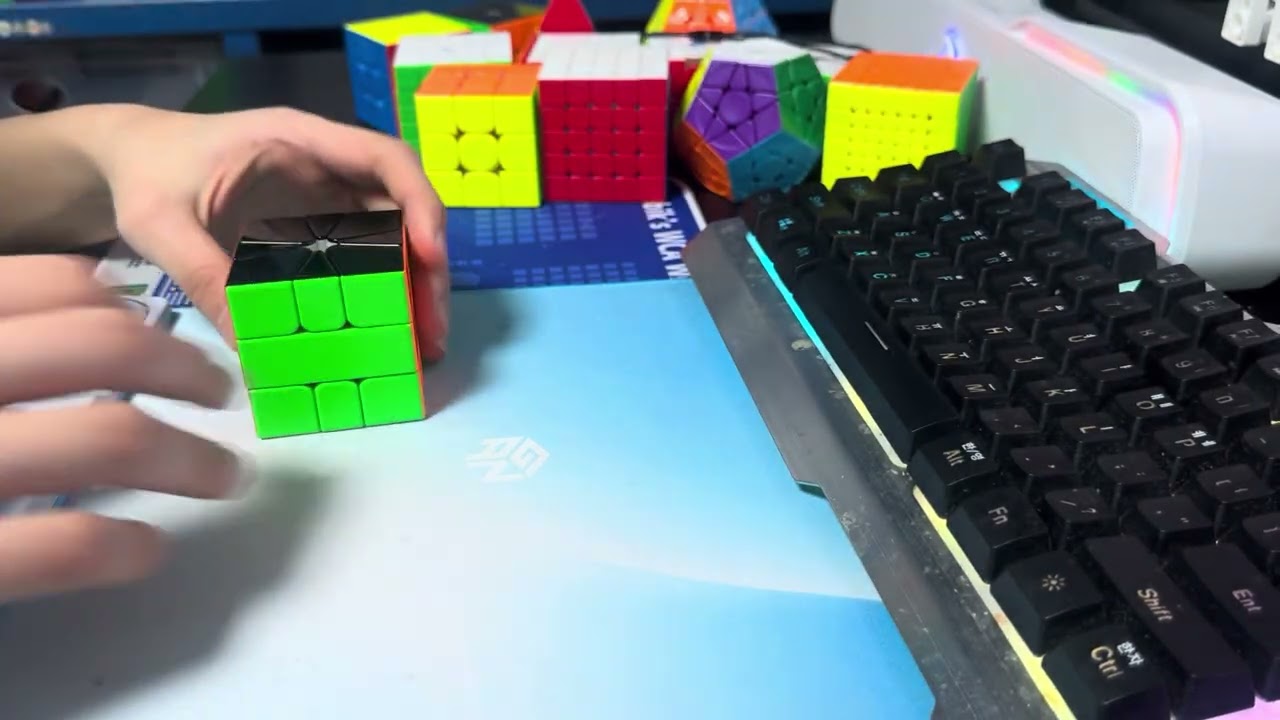 Gan square1 prototype test solves ao5 5.35
