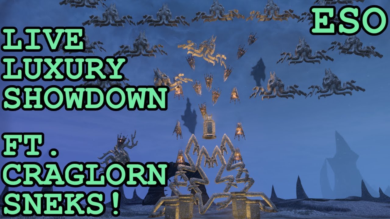 What can you make with Craglorn sneks in 30 minutes? Live Luxury Showdown #31
