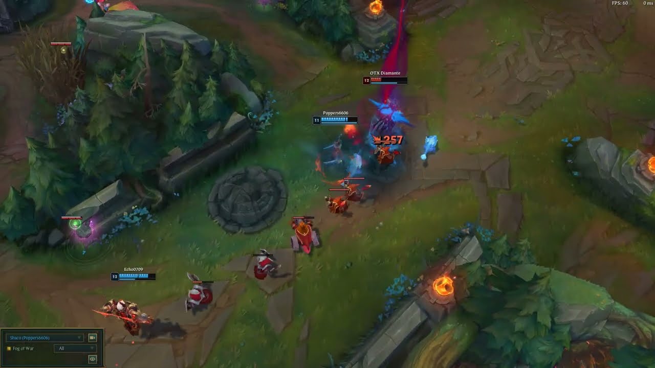 Shaco Galeforce combo
