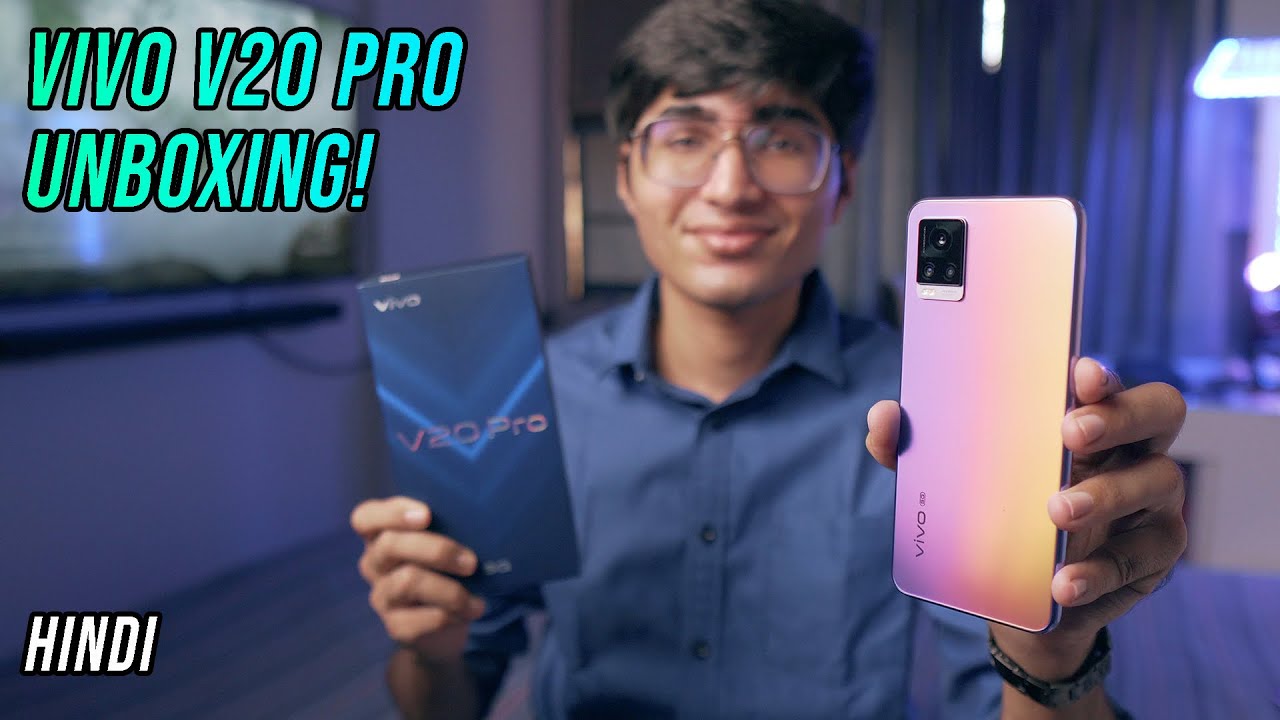 Vivo V20 Pro Unboxing/Hands On Review🔥Camera Samples Included
