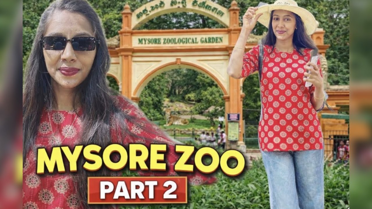 Mysore zoo part -2 ll masti in zoo with frds ll vlog 26 ll