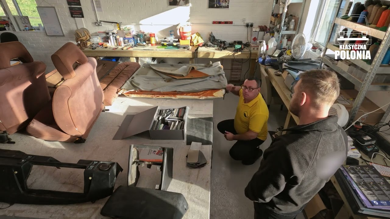 Wizyta u Tomka tapicera TF TRIMING & UPHOLSTERY