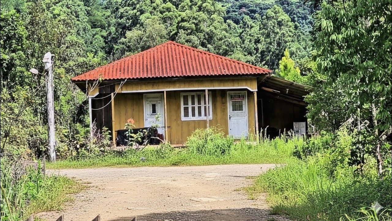 UMA LINDA CASA ABANDONADA E OUTRAS A VENDA TUDO NESSA ROTA DE ESTRADA DE CHÃO 