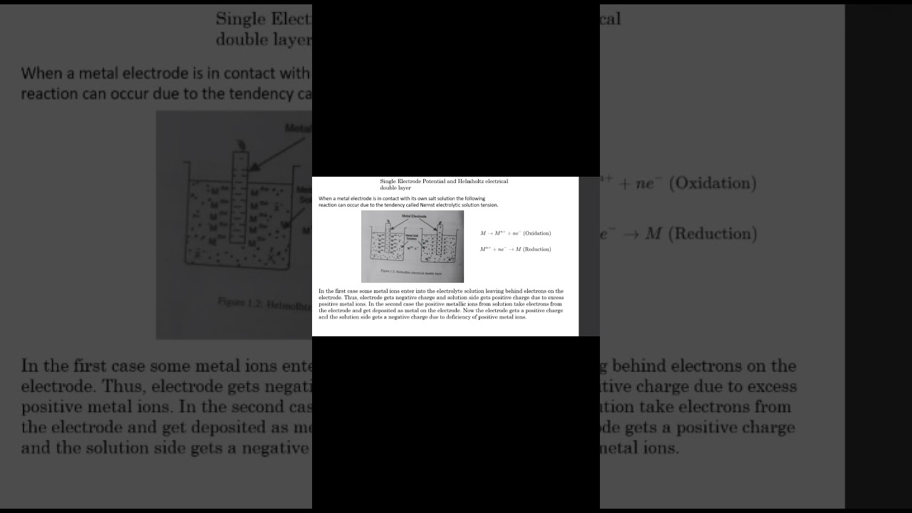 Electrochemistry And Corrosion Science Part-2