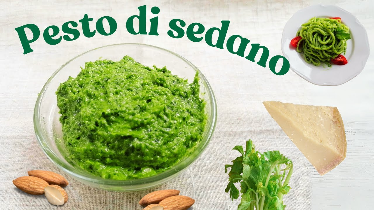 Pesto di Sedano: La Ricetta Facile e Veloce per un Condimento Fresco e Sano per Pasta e Antipasti!