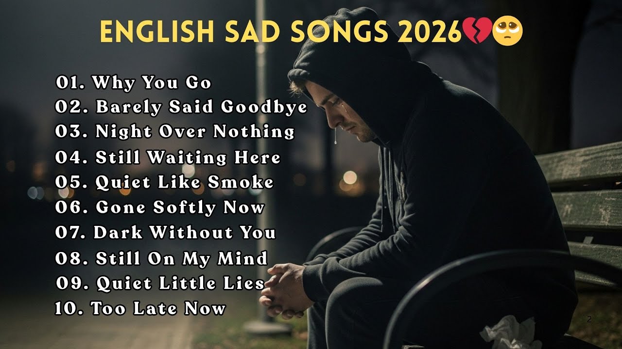 Beautiful English Sad Songs 2026💔😭 Good Vibes Songs Playlist || Heartbreak