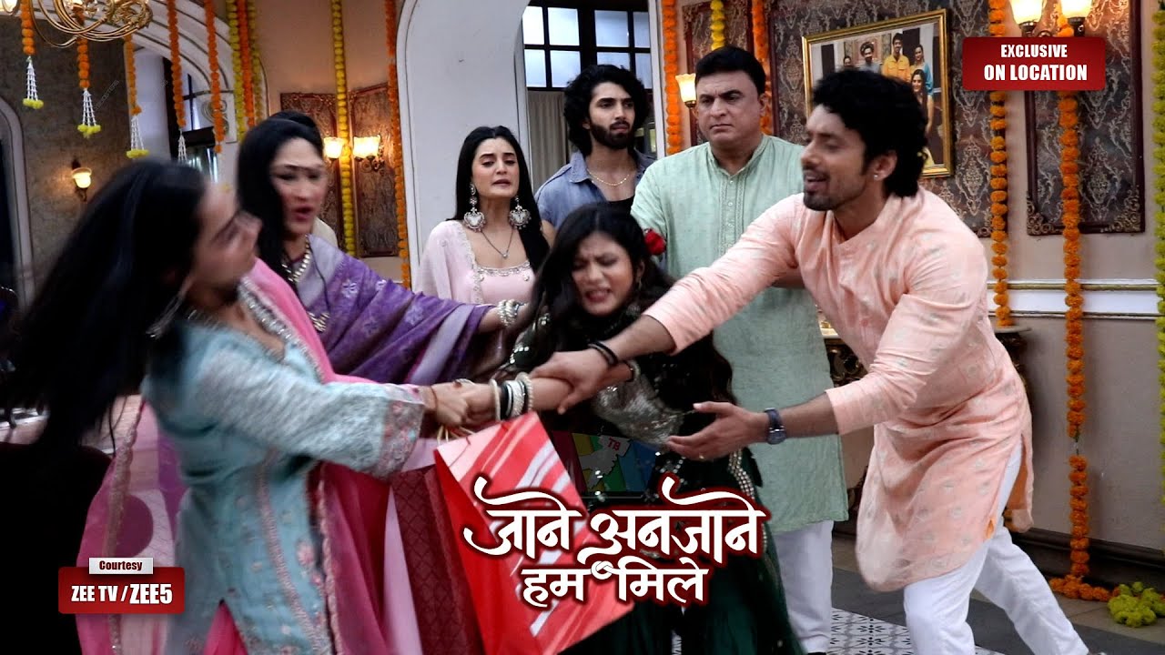Jaane Anjaane Hum Mile On Location :  Fight Between Divya and Smita, Reet got Angry
