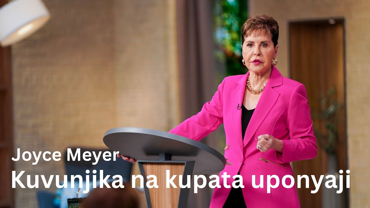 Kuvunjika na kupata uponyaji ❤️‍🩹 Joyce Meyer