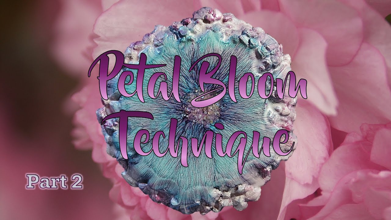 #255_Petal Bloom Technique 💙 Wie entsteht die Mondblüte?  ⁕  MoonPetal   |   #tutorial  #epoxidharz