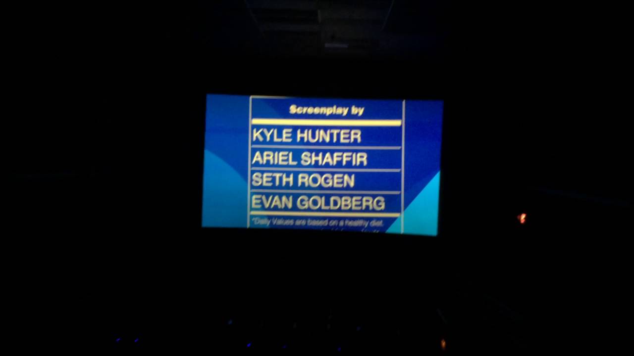 Sausage Party Credits