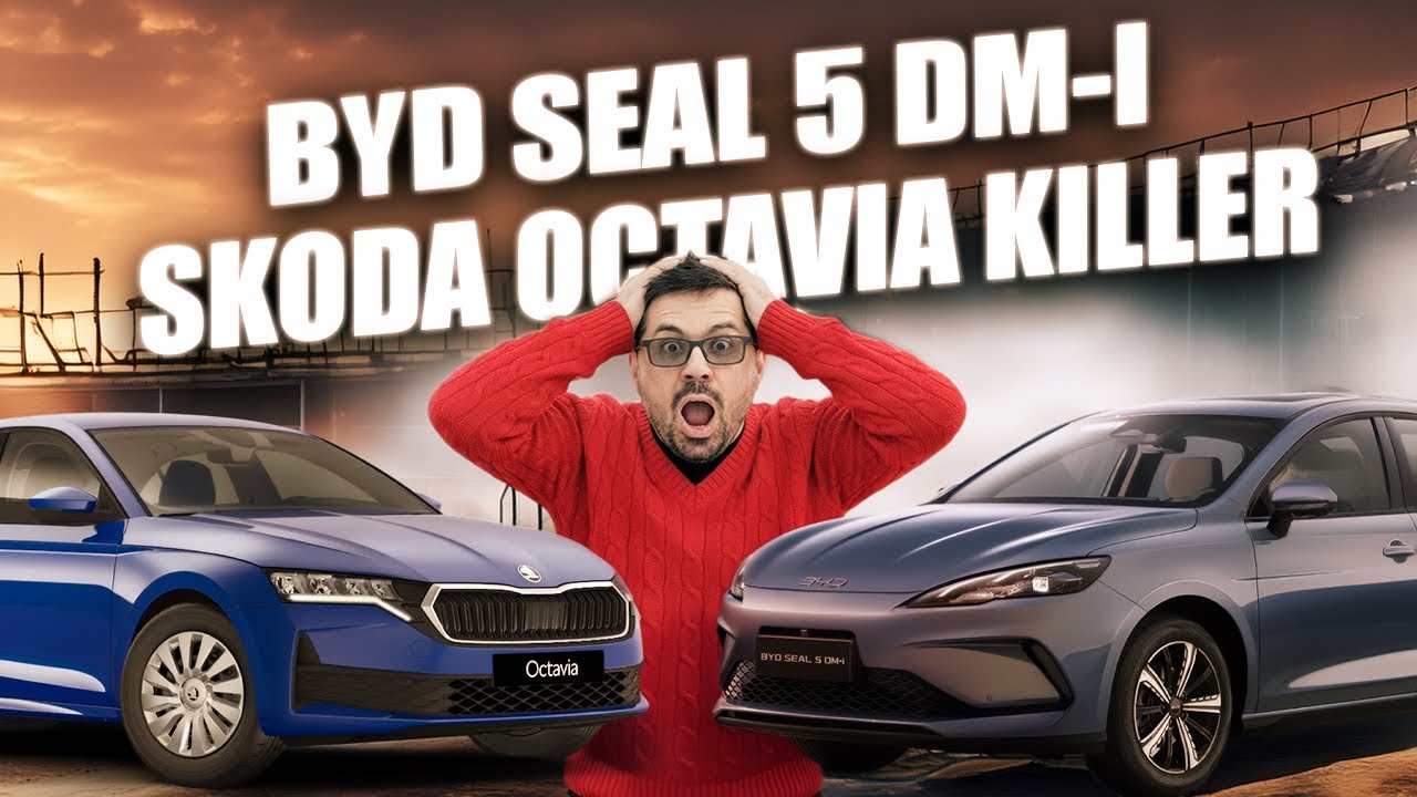 O MARE GREȘEALĂ! BYD SEAL 5 PUTEA FI SKODA OCTAVIA KILLER, 212 CAI HIBRID LA 29.900 €