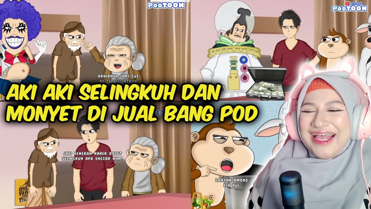Animasi PODTOON - PERSELINGKUHAN KAKEK DAN NENEK