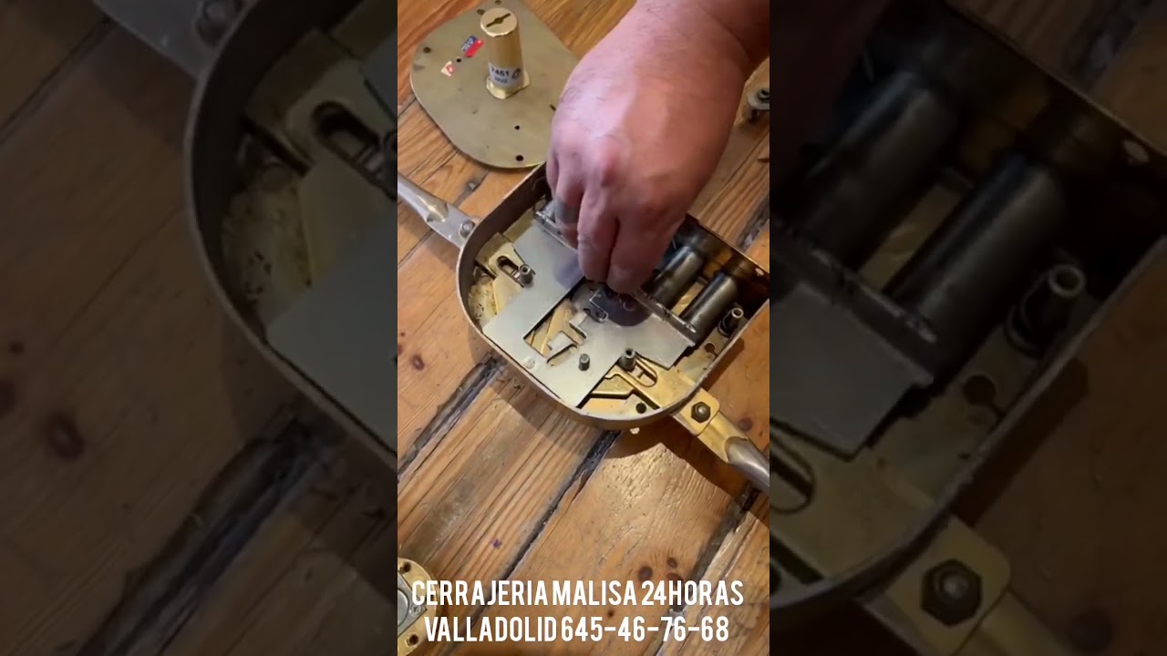 como cambiar la pompa en una cerradura CR