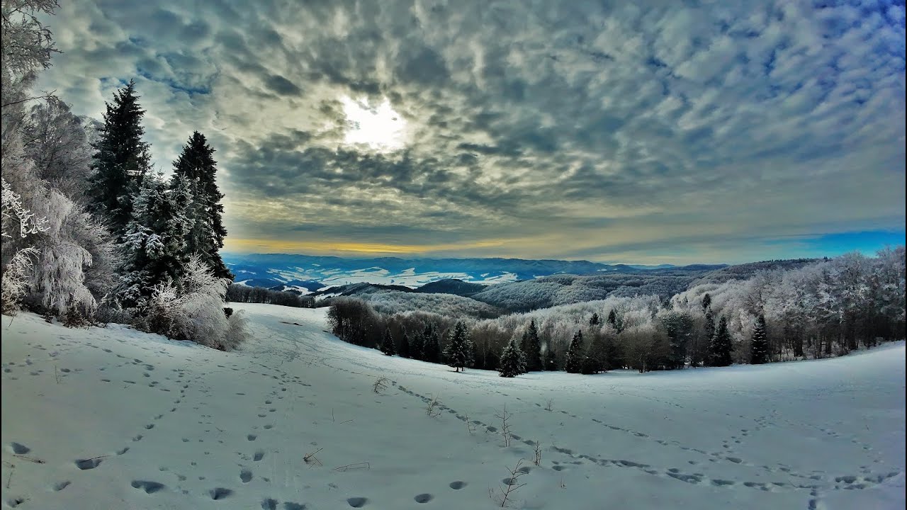 Beskid Sądecki skitura w Górach Leluchowskich
