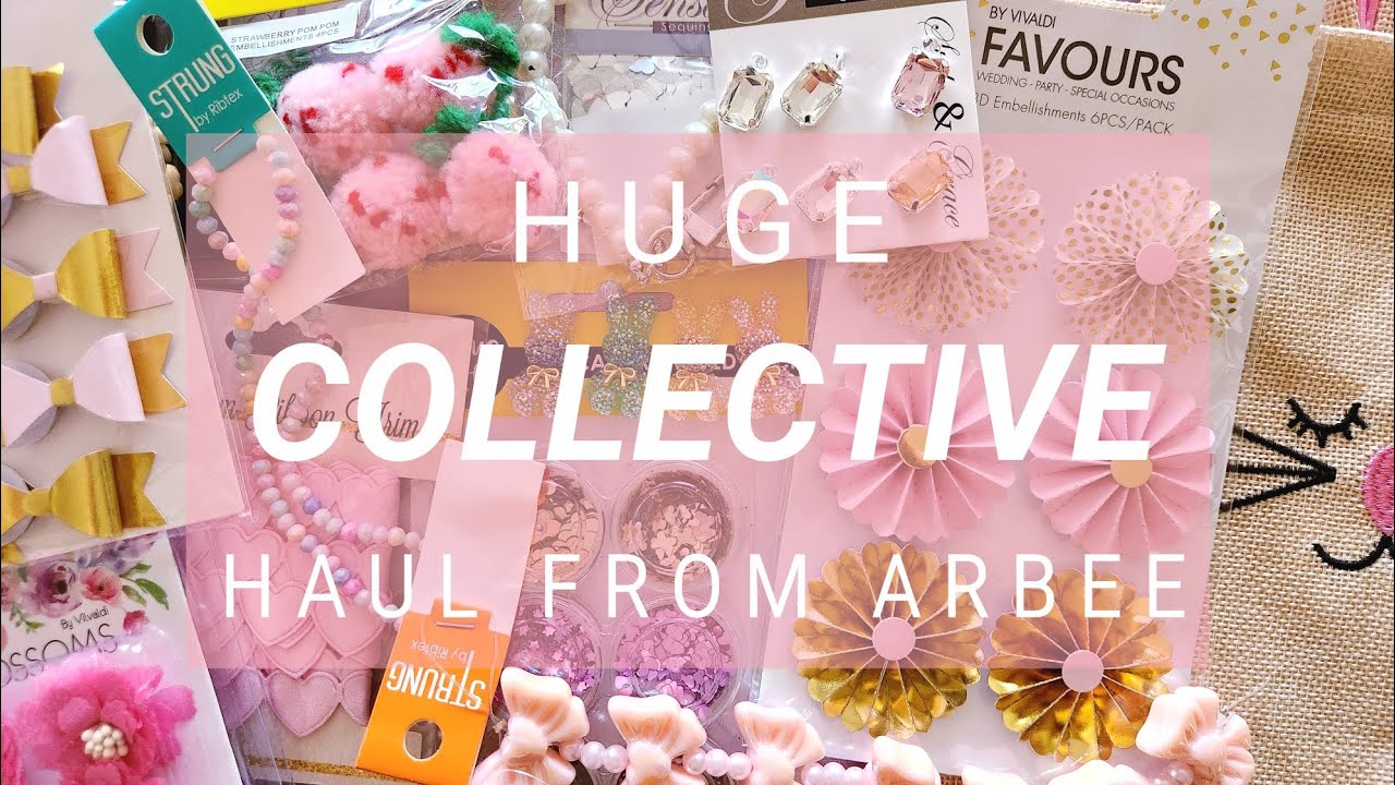 Sale & Clearance Crafty Haul - Arbee Craft