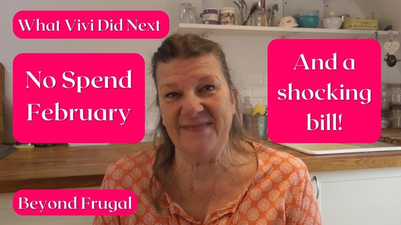 At Home: A Shocking Bill! No Spend February.