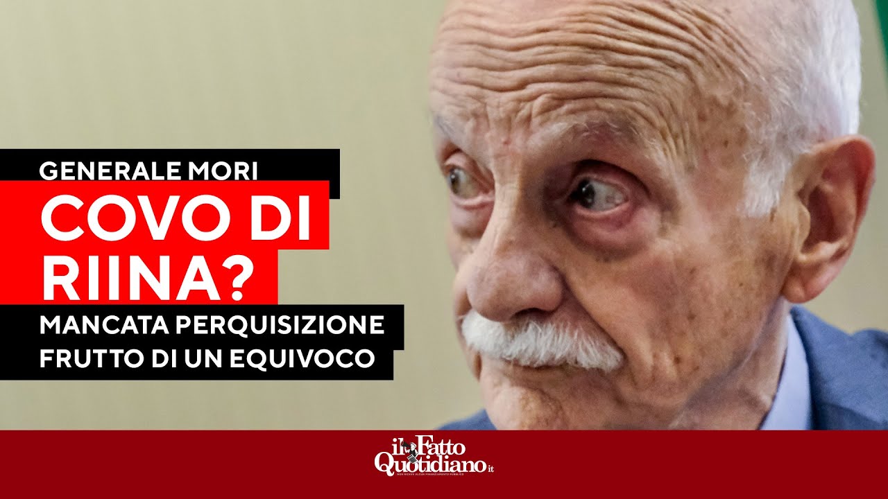 Mancata perquisizione del covo di Riina, il generale Mori: 
