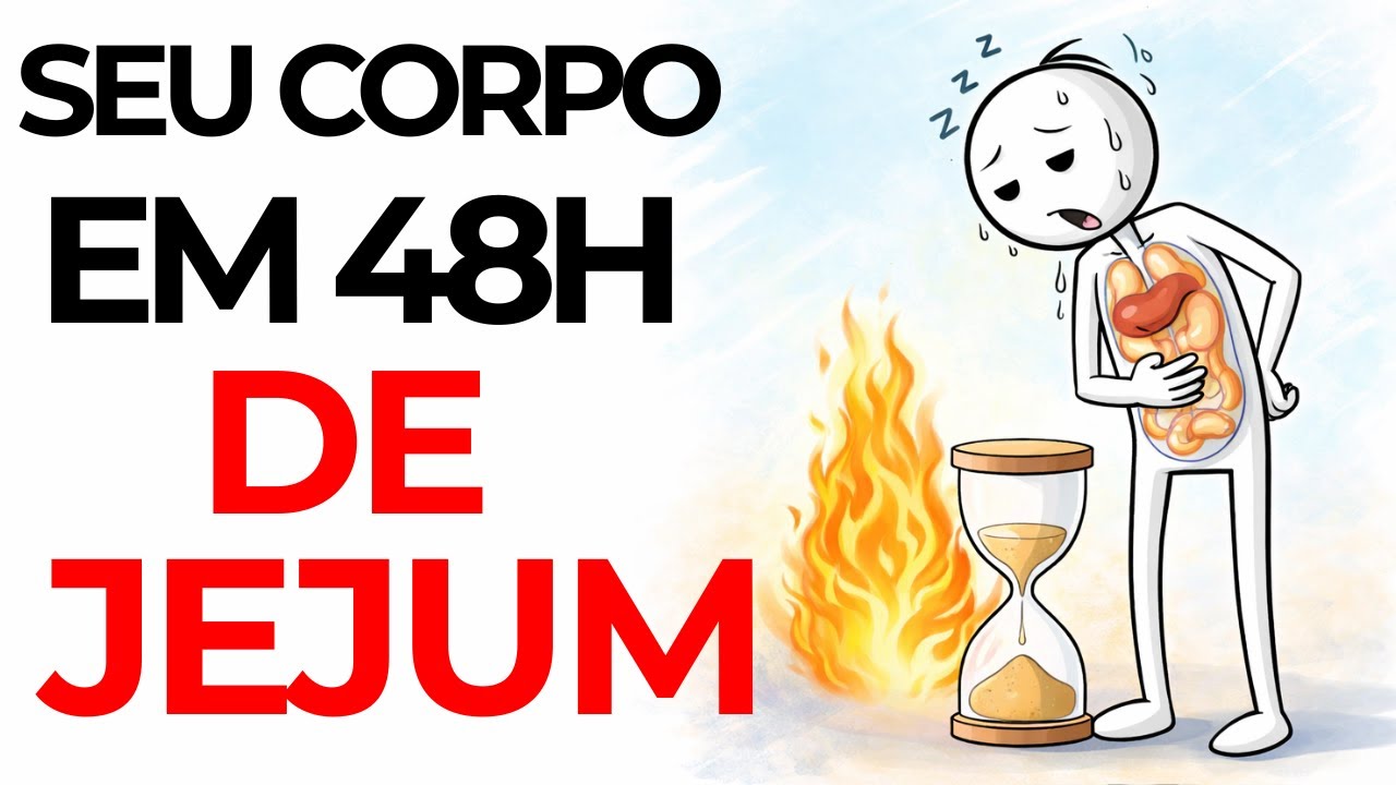 O QUE ACONTECE Com Seu CORPO Após 48 Horas de JEJUM? (A CIÊNCIA EXPLICA)