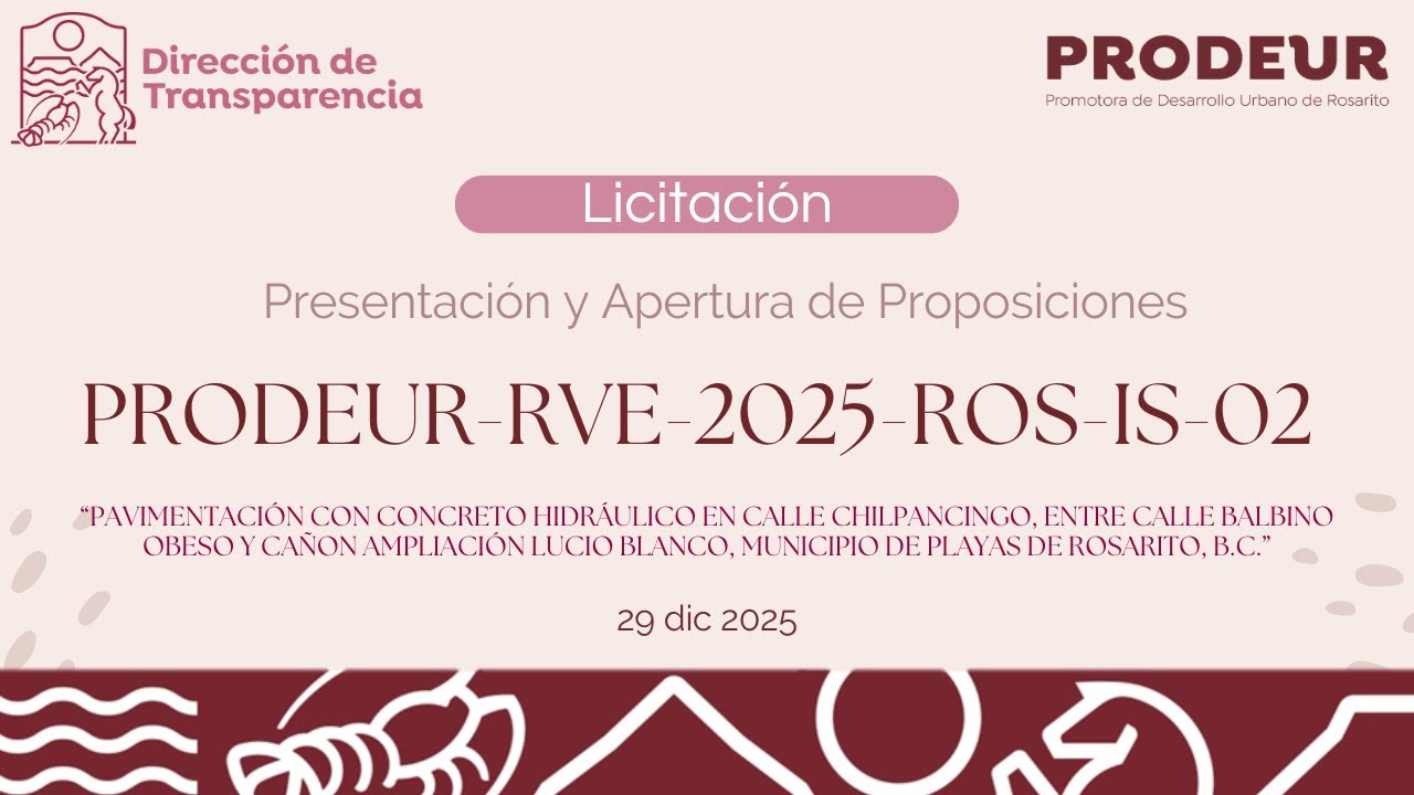 APERTURA PRODEUR-RVE-2025-ROS-IS-02  29 DIC 2025
