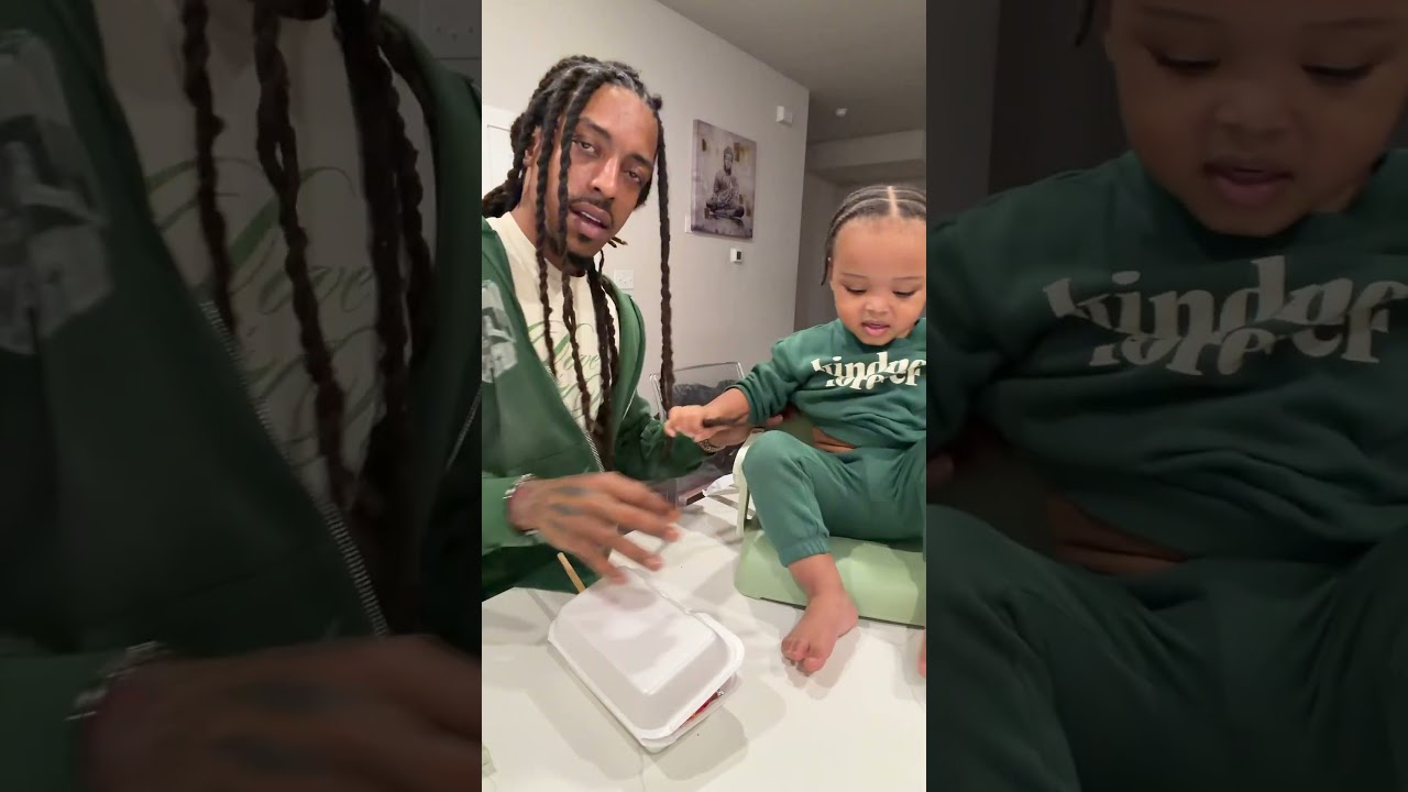Dooda turnt into a track start after this 😂😂😂😂😂 #funny #foodies #fatherson #fyp