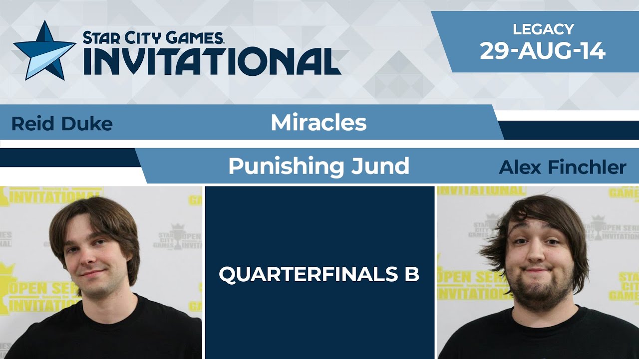 SCGINVI: Quarterfinals B - Reid Duke vs Alex Finchler | Legacy