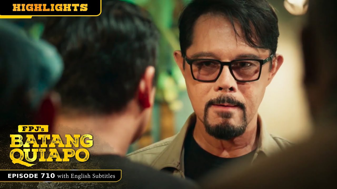 Ramon delivers to Tanggol the news about Rigor&rsquo;s promotion | FPJ's Batang Quiapo (with English Subs)